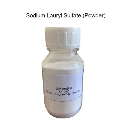 Polvo de laurilsulfato de sodio (SLS) CAS 151-21-3